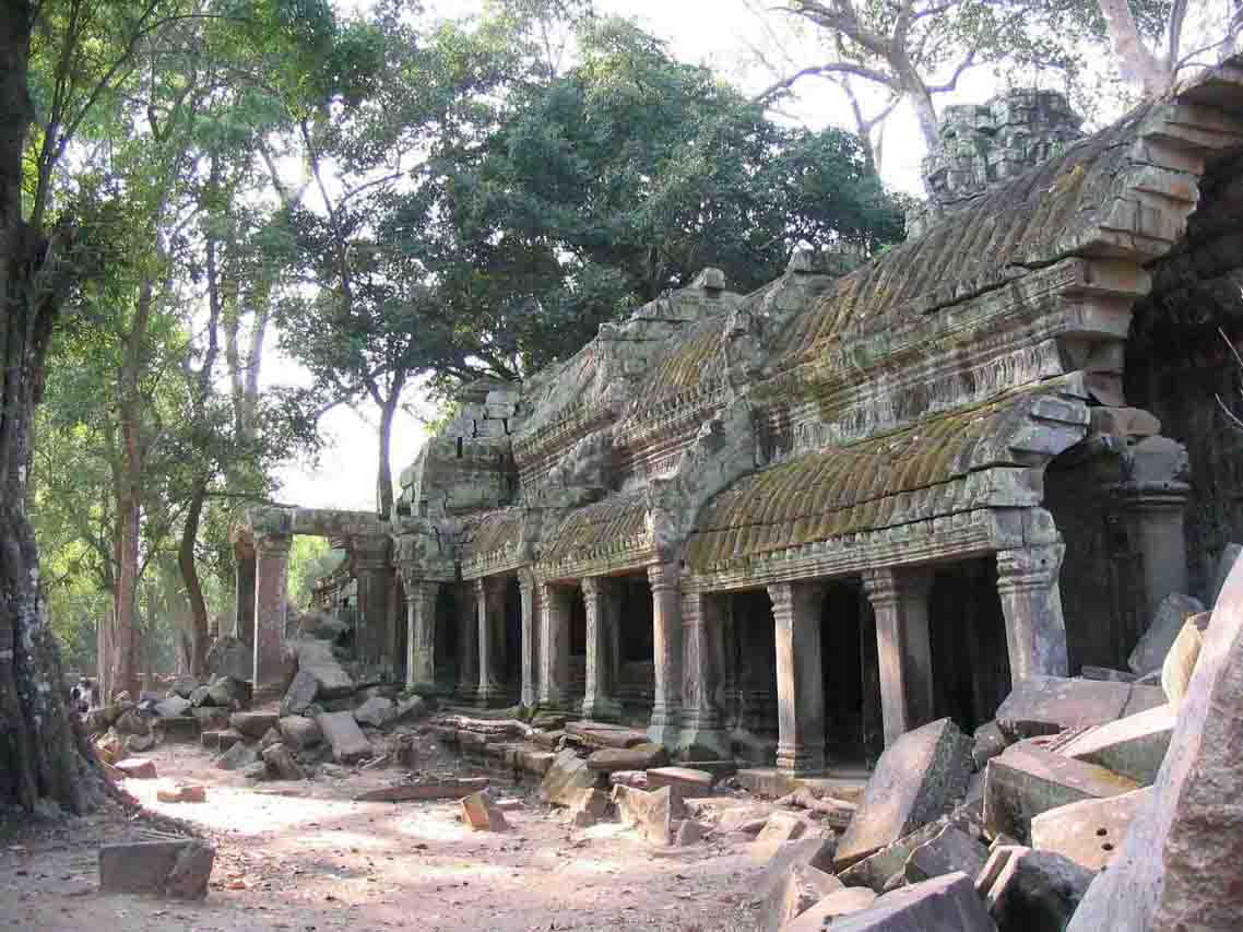 Ta Phrom, Siam Reap, Kambodscha